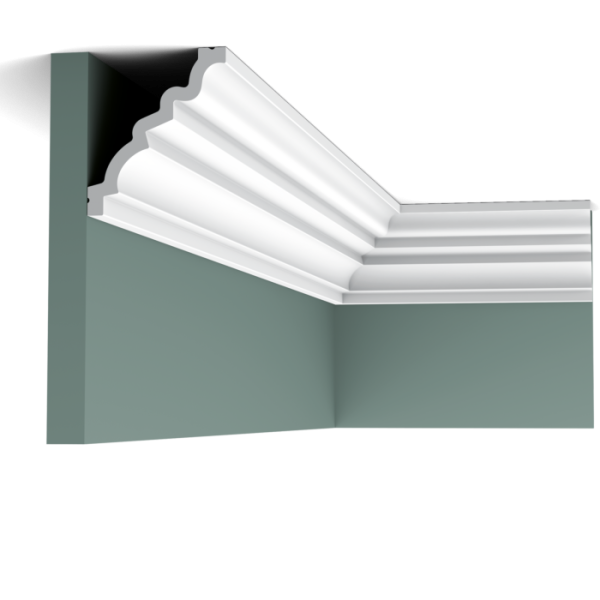 Карниз Orac Decor Полиуретан C326 MANOIR д 2000 x в 90 x ш 105